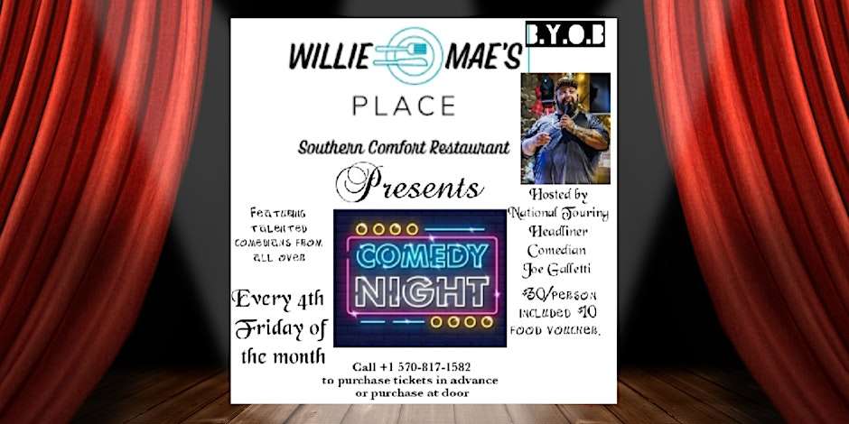 Comedy Night at Willie Mae's Place