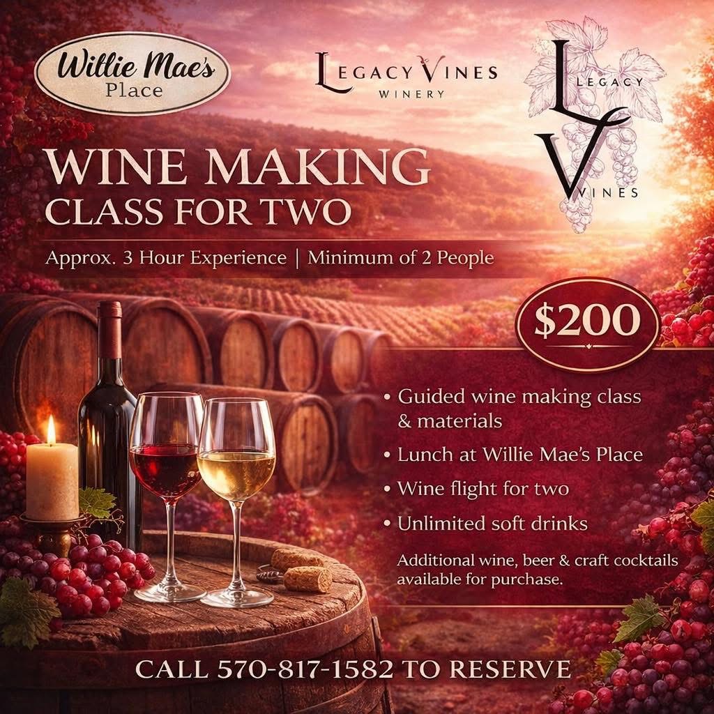 wine-making class